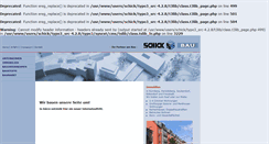 Desktop Screenshot of bau-schick.de